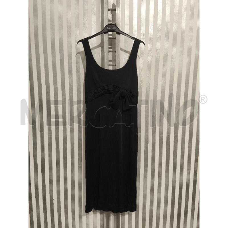 VESTITO DONNA EMPORIO ARMANI NERO PIEGHE IN VITA | Mercatino dell'Usato Campobasso 1