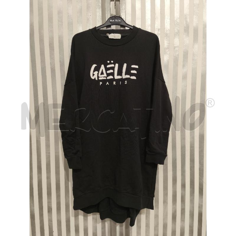 VESTITO DONNA GAELLE NERO A FELPA NO CAPP | Mercatino dell'Usato Campobasso 1