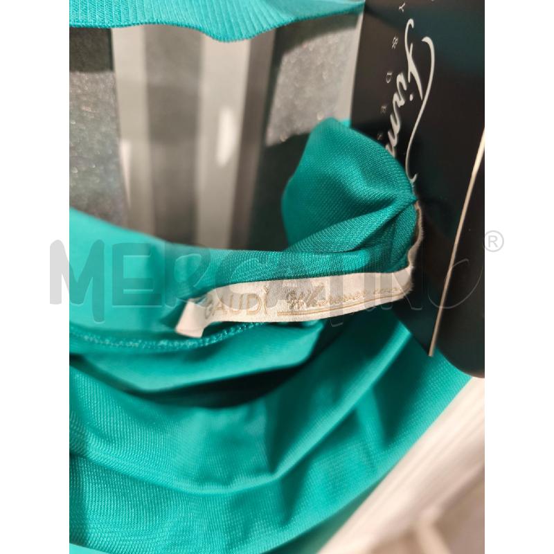 VESTITO DONNA GAUDÌ VERDE MARE LACCIO | Mercatino dell'Usato Campobasso 2