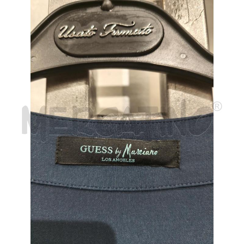 VESTITO DONNA GUESS BLU SCOLLO MORBIDO | Mercatino dell'Usato Campobasso 2