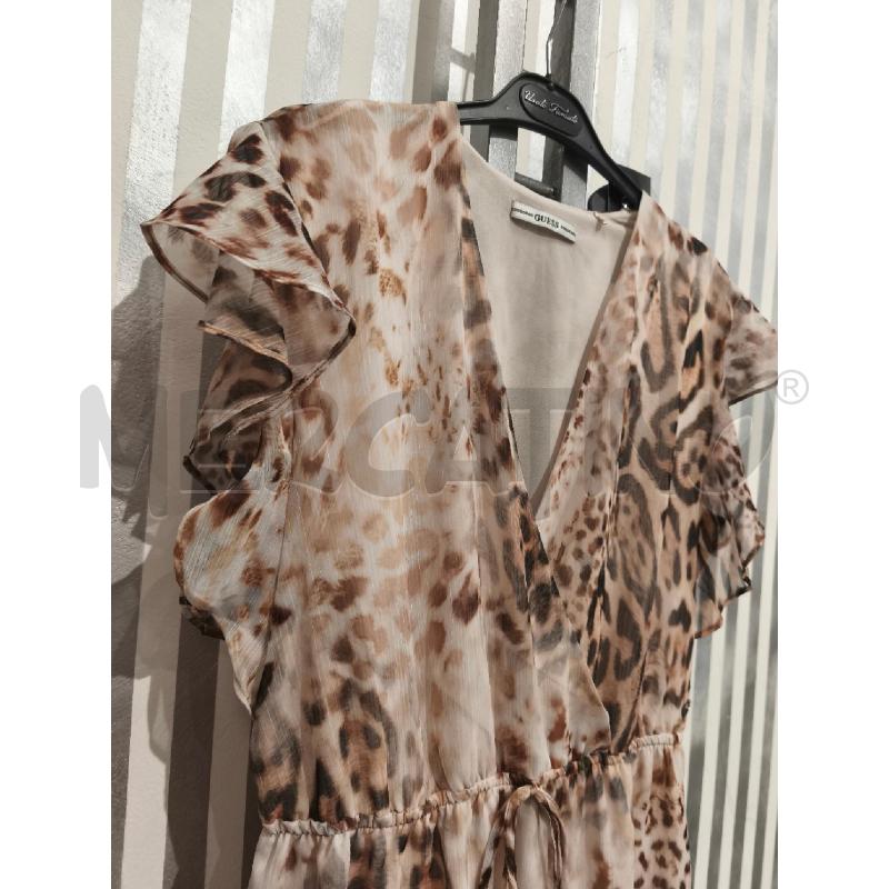 VESTITO DONNA GUESS MACULATO VOLANT | Mercatino dell'Usato Campobasso 4