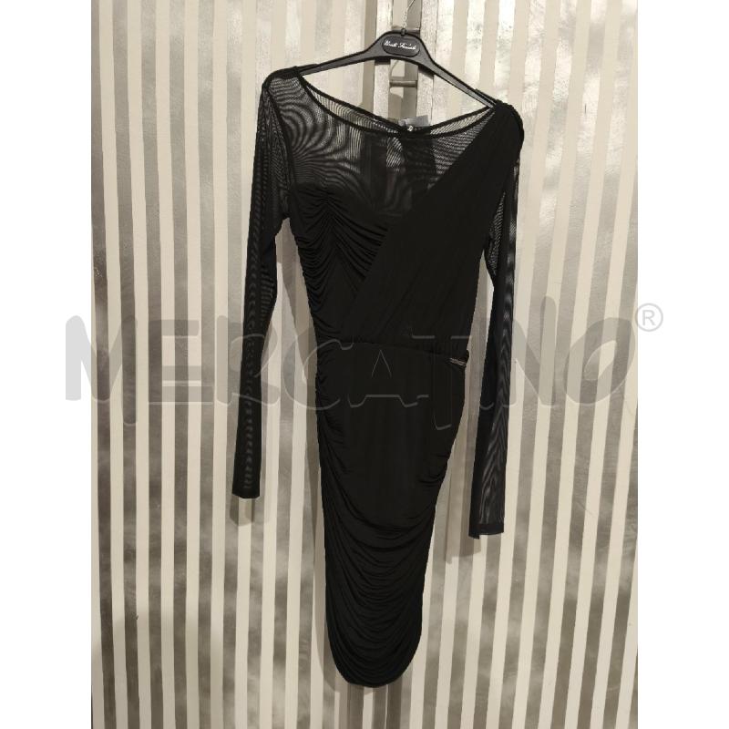 VESTITO DONNA GUESS NERO ARRICCIATO GONNA | Mercatino dell'Usato Campobasso 1