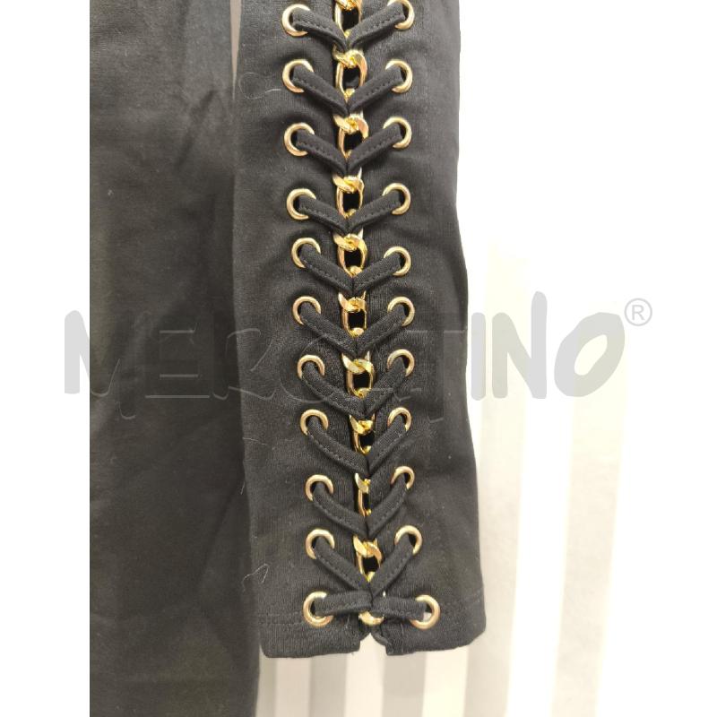 VESTITO DONNA GUESS NERO MANICHE LACCI OCCHIELLI DORATI | Mercatino dell'Usato Campobasso 3