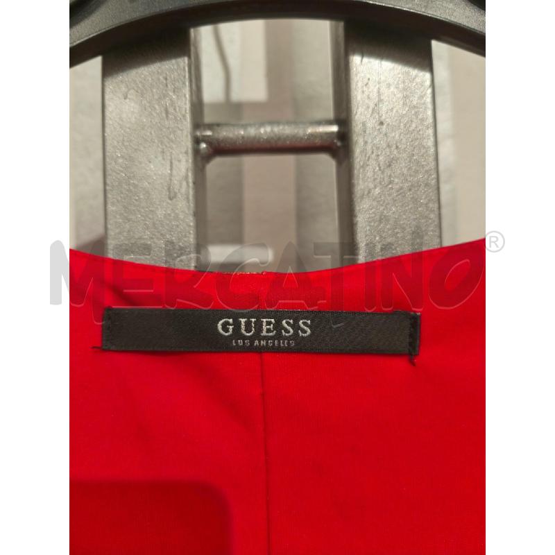 VESTITO DONNA GUESS ROSSO A FIORI CON ARRICCIATURE | Mercatino dell'Usato Campobasso 2