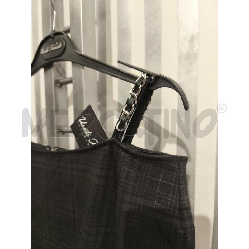VESTITO DONNA GUESS TARTAN GRIGIO NERO | Mercatino dell'Usato Campobasso 3