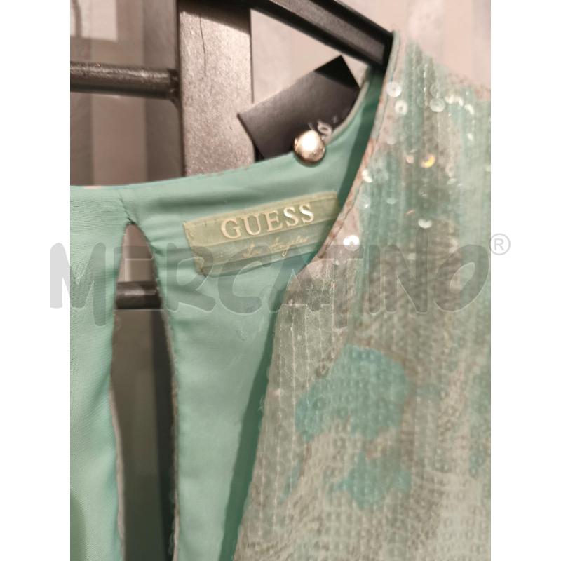 VESTITO DONNA GUESS TIFFANY E BEIGE PAILETTES | Mercatino dell'Usato Campobasso 5