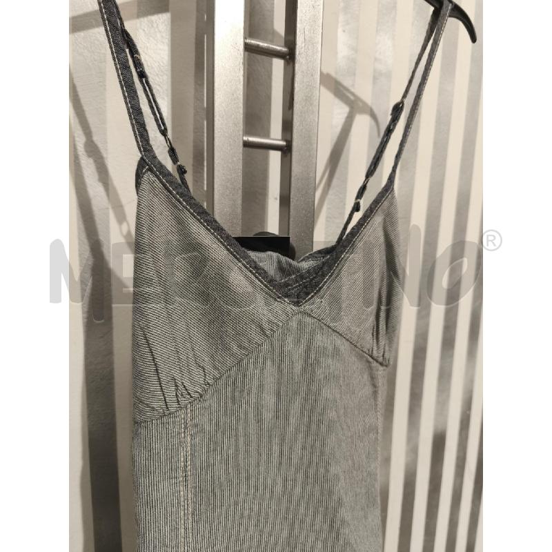 VESTITO DONNA HILFIGER RIGHE GRIGIEBIANCHE | Mercatino dell'Usato Campobasso 2