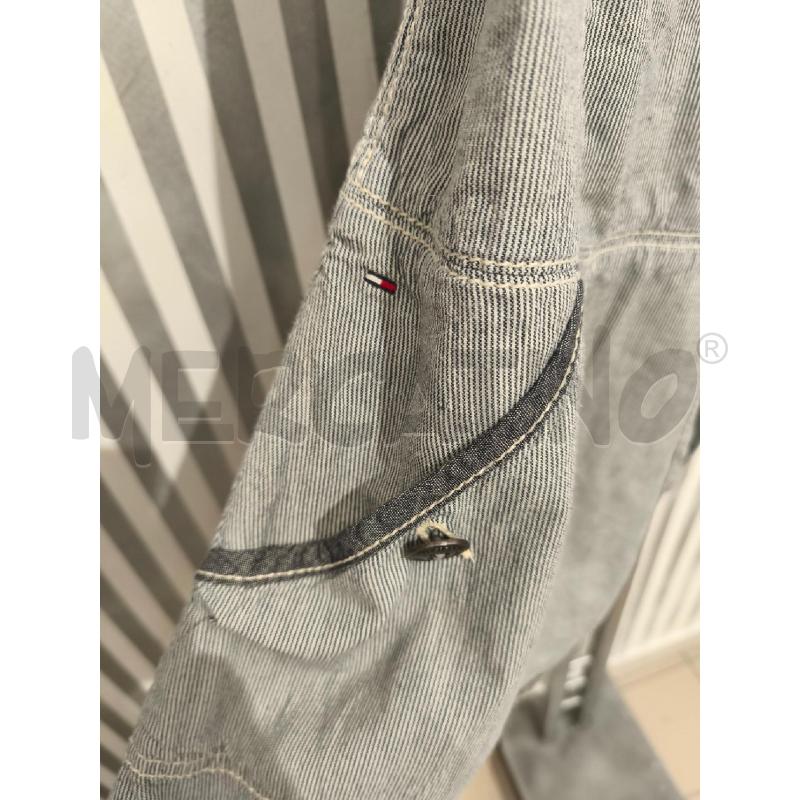 VESTITO DONNA HILFIGER RIGHE GRIGIEBIANCHE | Mercatino dell'Usato Campobasso 3