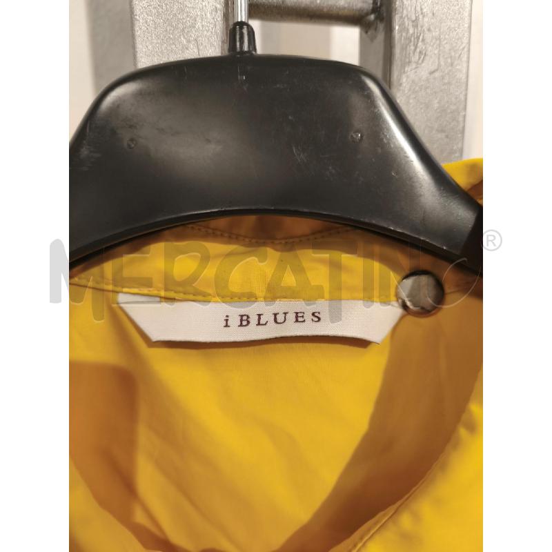 VESTITO DONNA IBLUES GIALLO CHEMISIER SMANICATO | Mercatino dell'Usato Campobasso 2