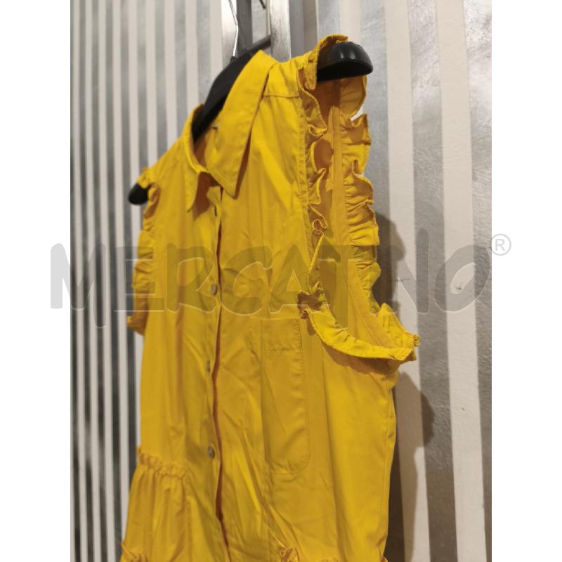 VESTITO DONNA IBLUES GIALLO CHEMISIER SMANICATO | Mercatino dell'Usato Campobasso 3