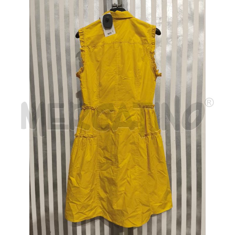VESTITO DONNA IBLUES GIALLO CHEMISIER SMANICATO | Mercatino dell'Usato Campobasso 5