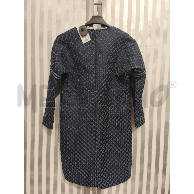 VESTITO DONNA JIJIL AZZURRO POLVERE ROMBI IN RILIEVO | Mercatino dell'Usato Campobasso 5