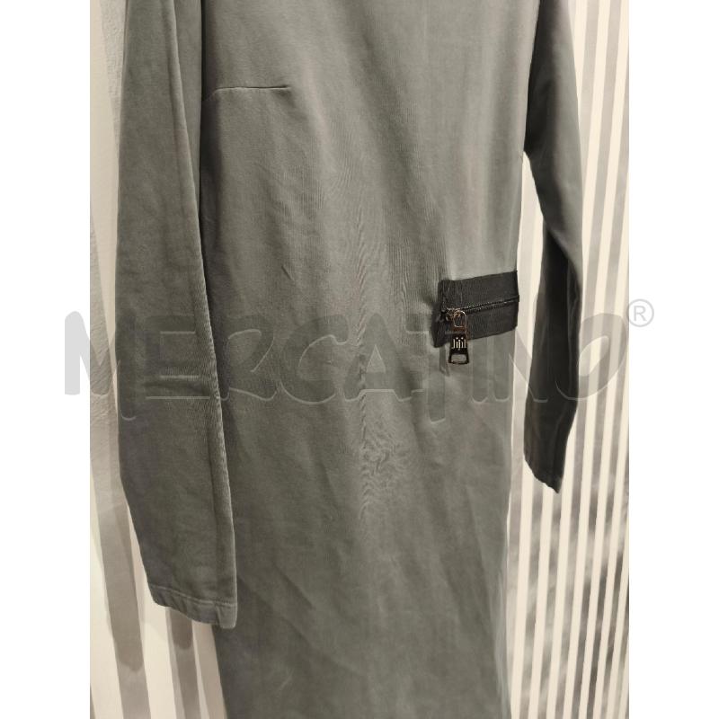 VESTITO DONNA JIJIL GRIGIO ZIP IN VITA | Mercatino dell'Usato Campobasso 4