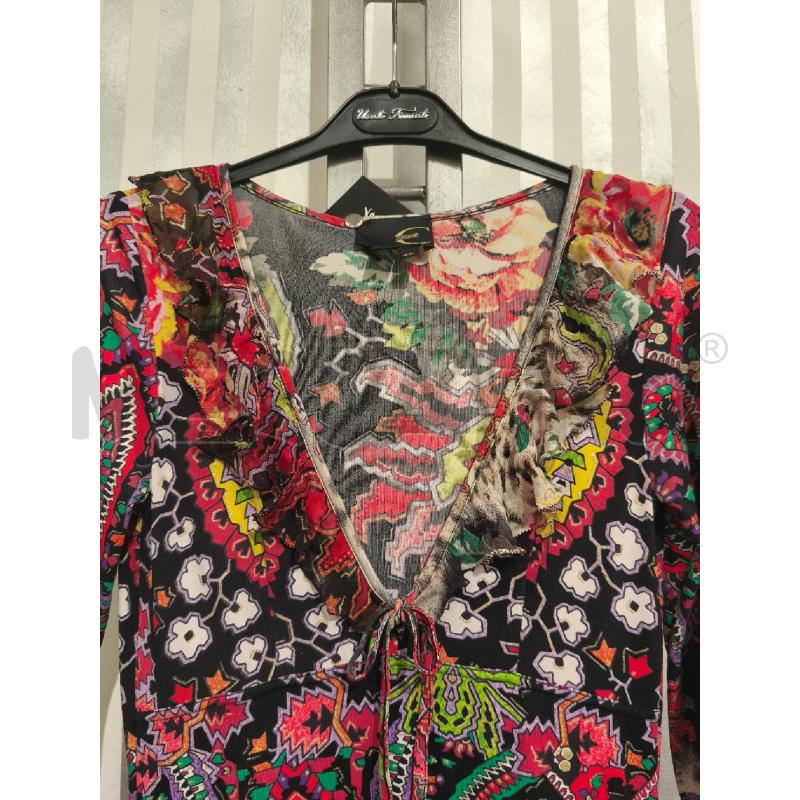 VESTITO DONNA JUST CAVALLI MULTIFANTASIA | Mercatino dell'Usato Campobasso 3