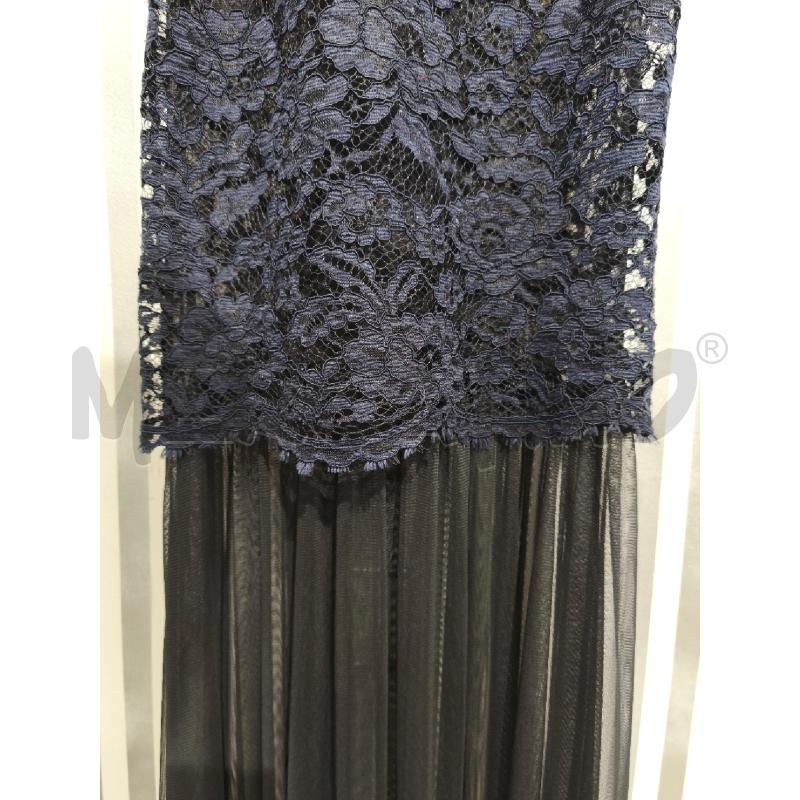 VESTITO DONNA KAOS NERO PIZZO BLU | Mercatino dell'Usato Campobasso 4
