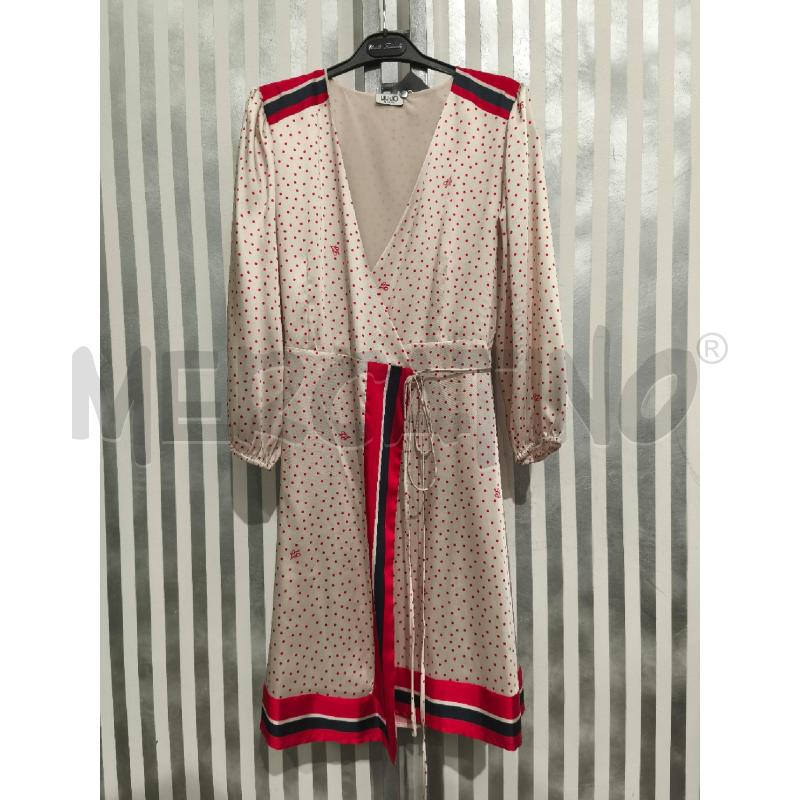 VESTITO DONNA LIU JO ANNA POIS ROSSI A OPRTAFOGLIO | Mercatino dell'Usato Campobasso 1