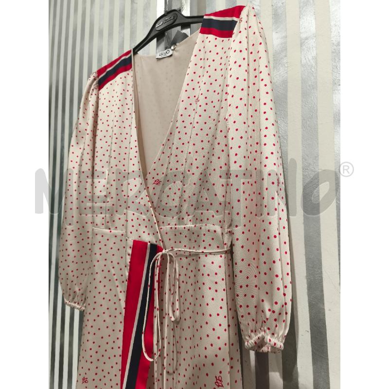VESTITO DONNA LIU JO ANNA POIS ROSSI A OPRTAFOGLIO | Mercatino dell'Usato Campobasso 4