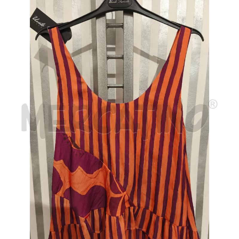 VESTITO DONNA LIU JO ARANCIO E VINACCIA | Mercatino dell'Usato Campobasso 2