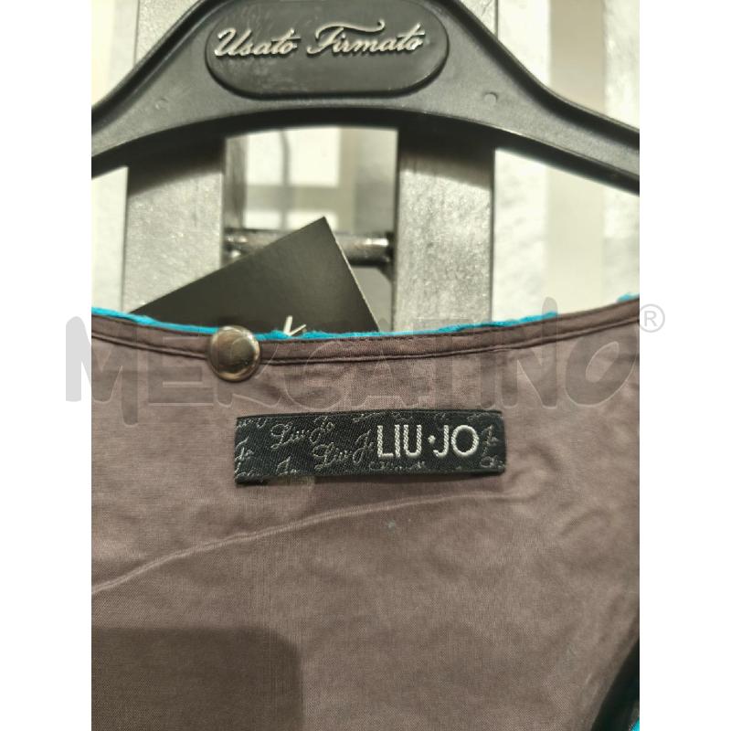 VESTITO DONNA LIU JO AZZURRO TORTORA SANGALLO | Mercatino dell'Usato Campobasso 2