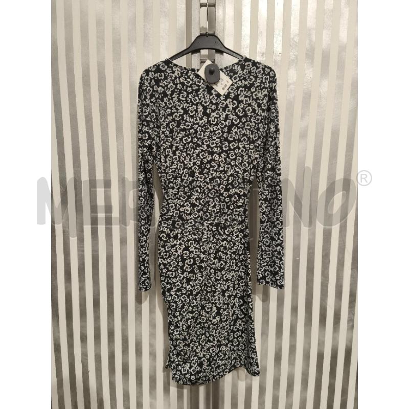 VESTITO DONNA LIU JO NERO FIORI BIANCHI | Mercatino dell'Usato Campobasso 5