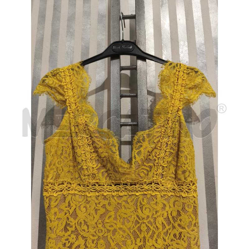 VESTITO DONNA LIU JO PIZZO GIALLO | Mercatino dell'Usato Campobasso 2