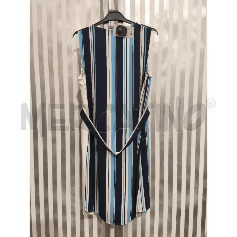 VESTITO DONNA LIU JO RIGHE BIANCHE BLU CELESTI | Mercatino dell'Usato Campobasso 4