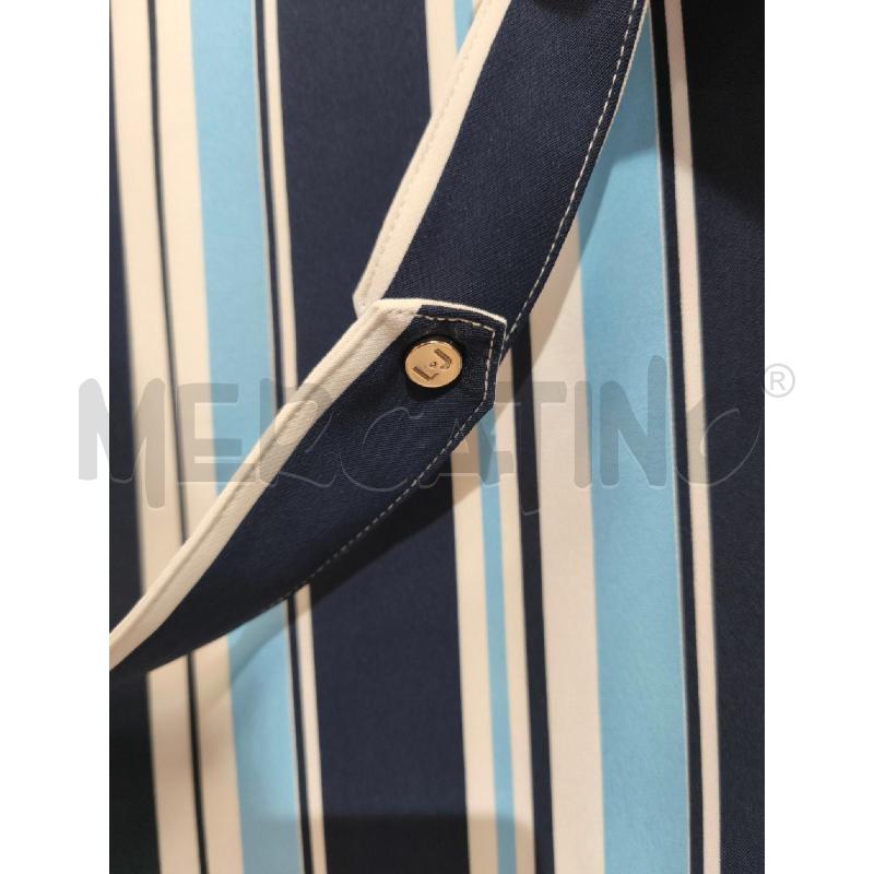 VESTITO DONNA LIU JO RIGHE BIANCHE BLU CELESTI | Mercatino dell'Usato Campobasso 5