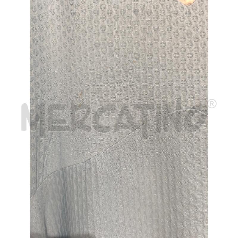 VESTITO DONNA LUCYSTYL ANNI 70 CELESTE E BIANCO | Mercatino dell'Usato Campobasso 4