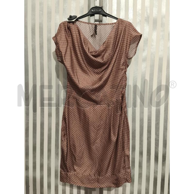 VESTITO DONNA MANILA GRACE MARRONCINO POIS E QUADRETTI | Mercatino dell'Usato Campobasso 1