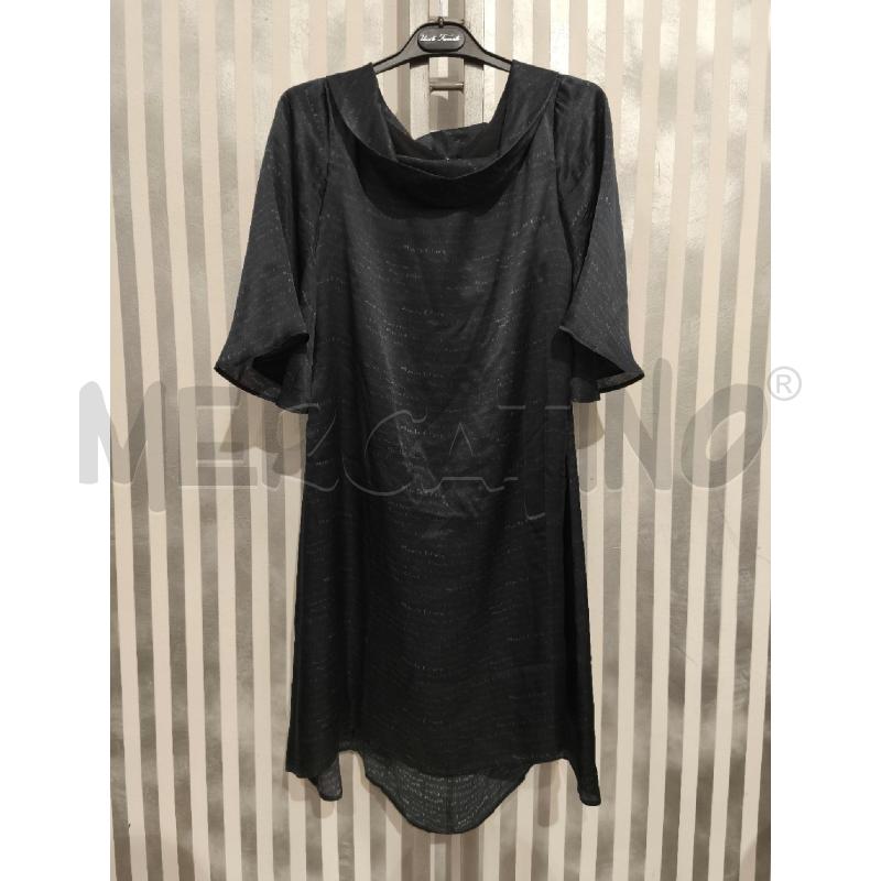 VESTITO DONNA MANILA GRACE SCURO SATINATO SCRITTE | Mercatino dell'Usato Campobasso 1