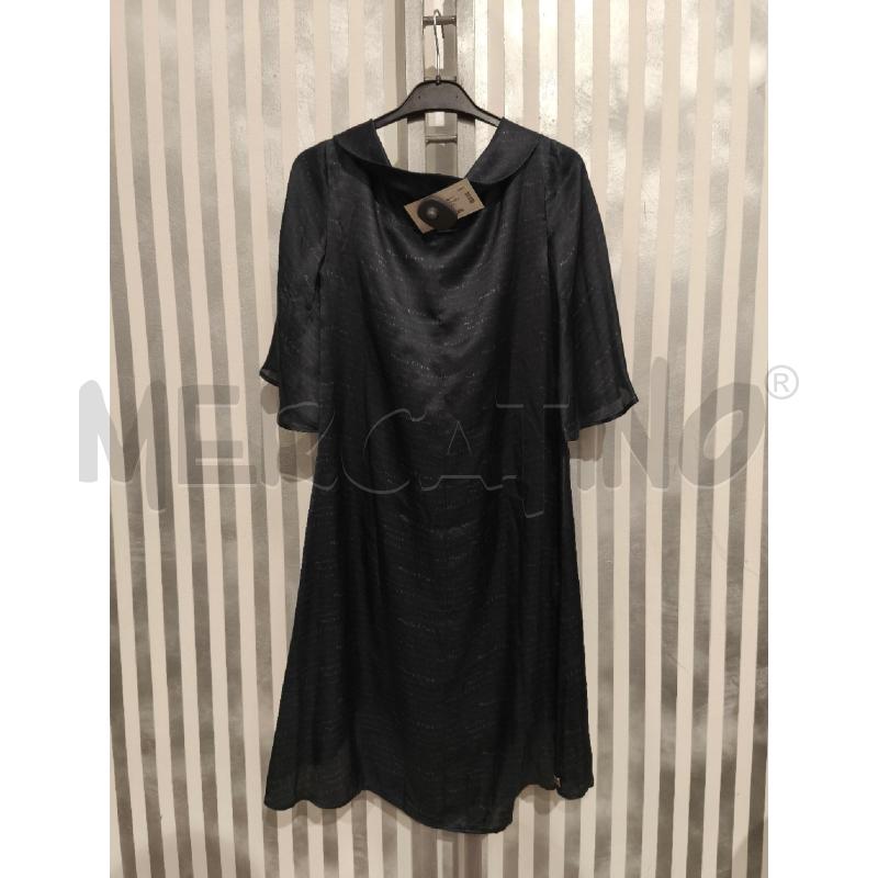 VESTITO DONNA MANILA GRACE SCURO SATINATO SCRITTE | Mercatino dell'Usato Campobasso 5