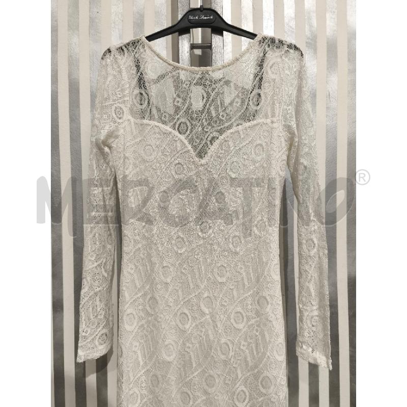 VESTITO DONNA MARCIANO BIANCO LUNGO TUTTO PIZZO | Mercatino dell'Usato Campobasso 2