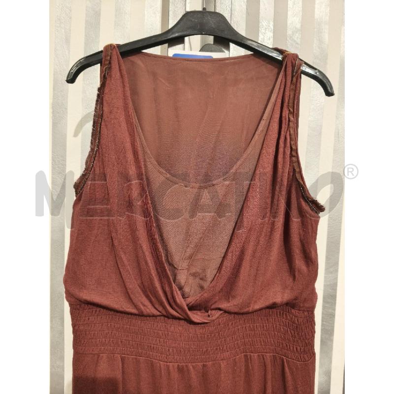 VESTITO DONNA MARELLA MARRONCINO SOTTO SETA | Mercatino dell'Usato Campobasso 2