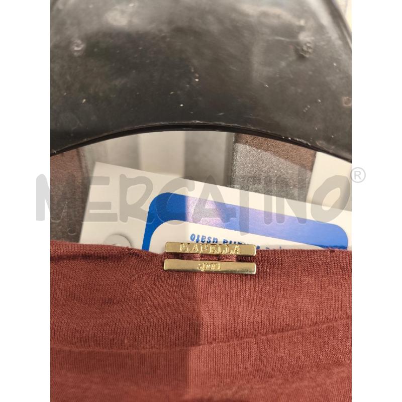 VESTITO DONNA MARELLA MARRONCINO SOTTO SETA | Mercatino dell'Usato Campobasso 5