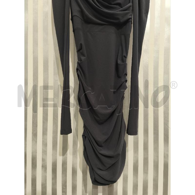 VESTITO DONNA MAX&CO GRIGIO CON ARRICCIATURE | Mercatino dell'Usato Campobasso 3