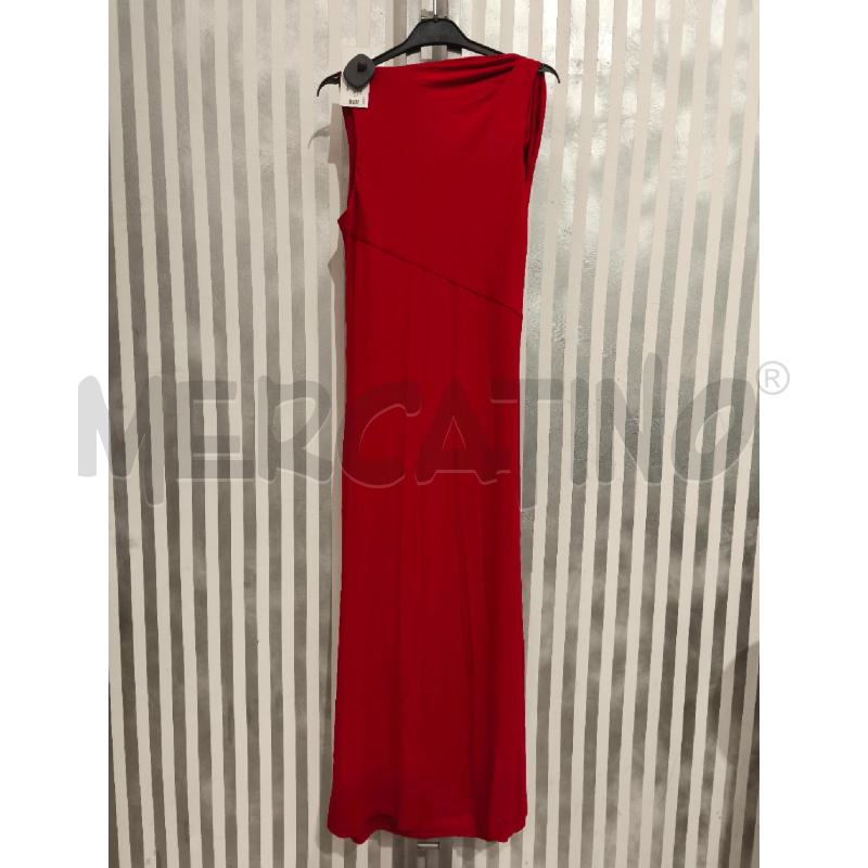 VESTITO DONNA MAX&CO ROSSO SMANICATO LUNGO | Mercatino dell'Usato Campobasso 5