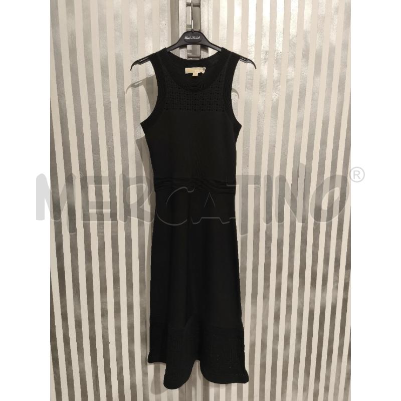 VESTITO DONNA MICHAEL KORS NERO FORATO SOPRA E SOTTO | Mercatino dell'Usato Campobasso 1