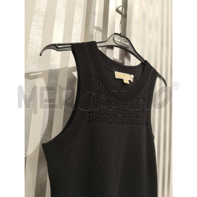VESTITO DONNA MICHAEL KORS NERO FORATO SOPRA E SOTTO | Mercatino dell'Usato Campobasso 2