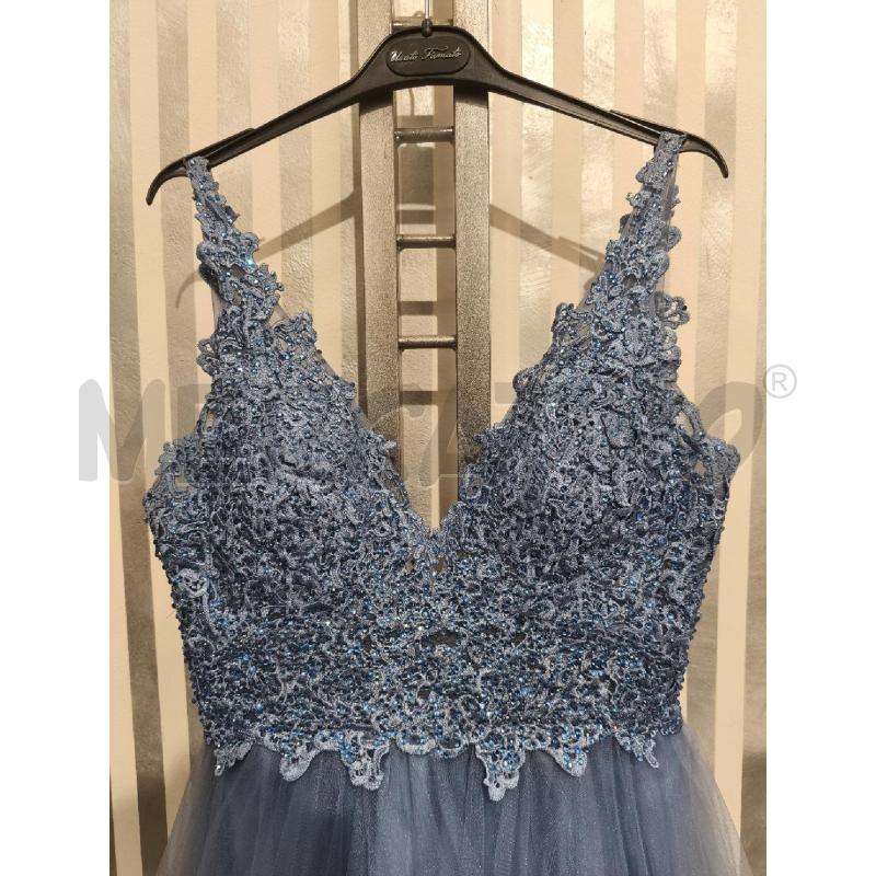 VESTITO DONNA MONIQUE INDACO CORPETTO STRASS | Mercatino dell'Usato Campobasso 2