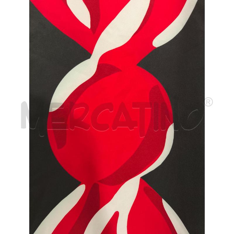 VESTITO DONNA MOSCHINO BOUTIQUE NERO FIOCCO ROSSO | Mercatino dell'Usato Campobasso 4