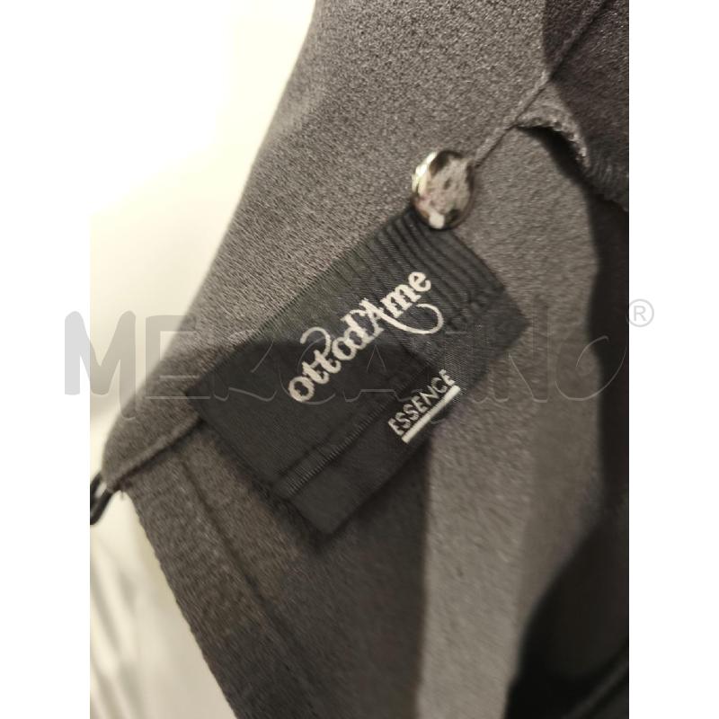 VESTITO DONNA OTTOD'AME GRIGIO COLLETTO | Mercatino dell'Usato Campobasso 5
