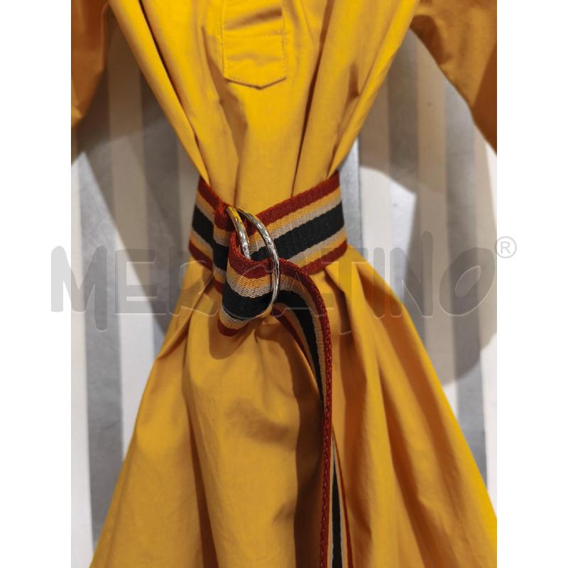 VESTITO DONNA OTTOD'AME SENAPE CON CINTURA | Mercatino dell'Usato Campobasso 3