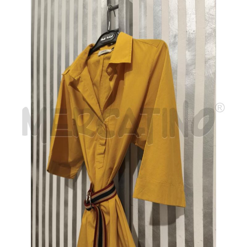 VESTITO DONNA OTTOD'AME SENAPE CON CINTURA | Mercatino dell'Usato Campobasso 4