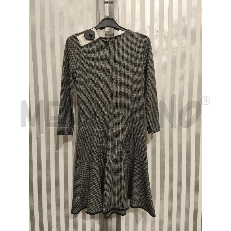 VESTITO DONNA PATRIZIA PEPE PIED DE POULE GRIGIO NERO | Mercatino dell'Usato Campobasso 5