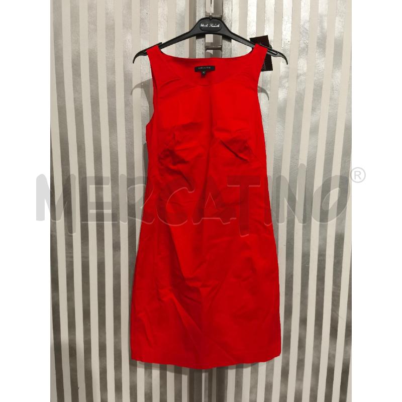 VESTITO DONNA PATRIZIA PEPE ROSSO FUOCO | Mercatino dell'Usato Campobasso 1