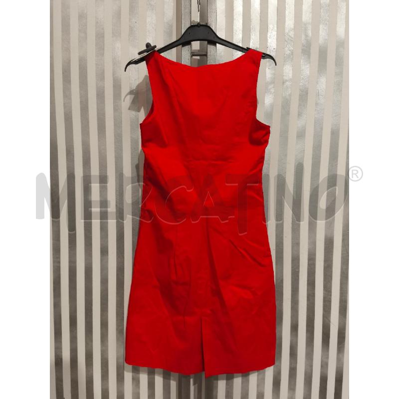VESTITO DONNA PATRIZIA PEPE ROSSO FUOCO | Mercatino dell'Usato Campobasso 5
