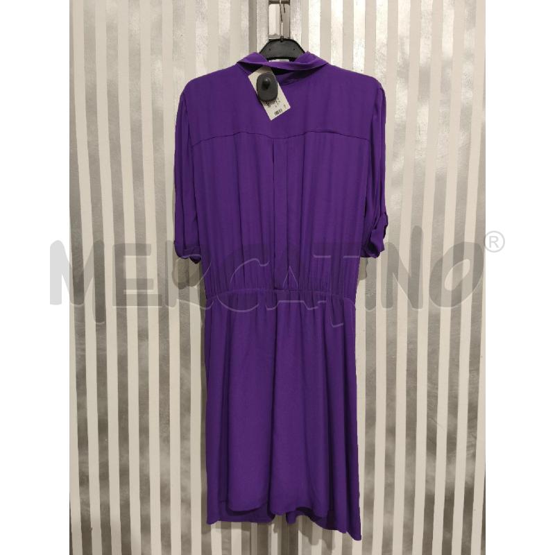 VESTITO DONNA PATRIZIA PEPE VIOLA CHEMISIER | Mercatino dell'Usato Campobasso 5