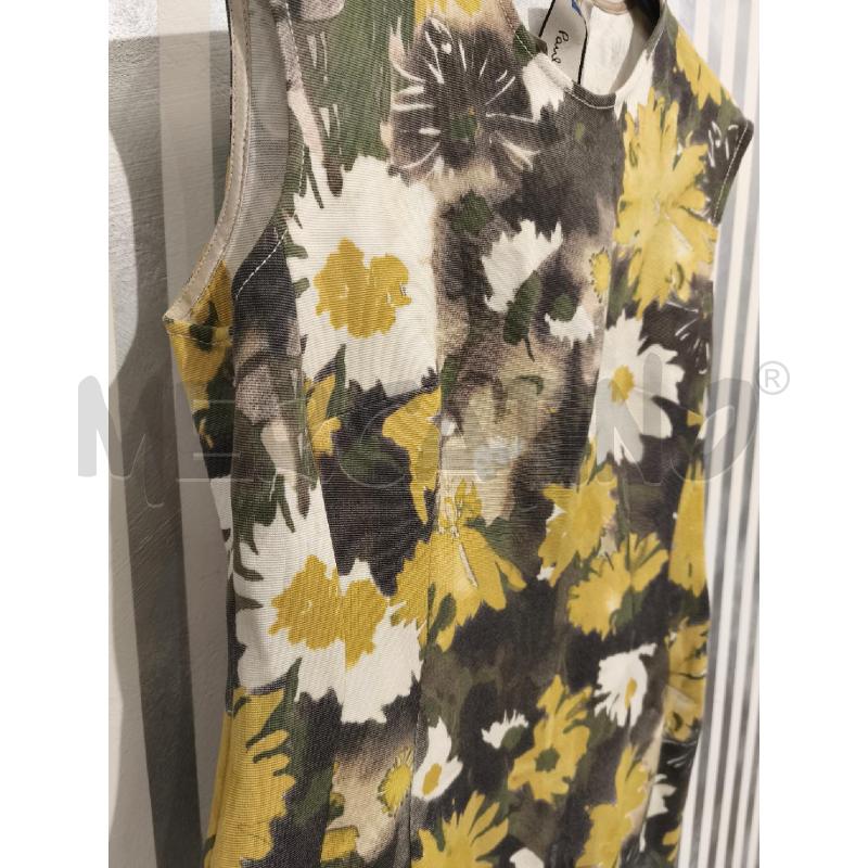 VESTITO DONNA PAUL SMITH FIORI SENAPE VERDI BIANCHI | Mercatino dell'Usato Campobasso 2