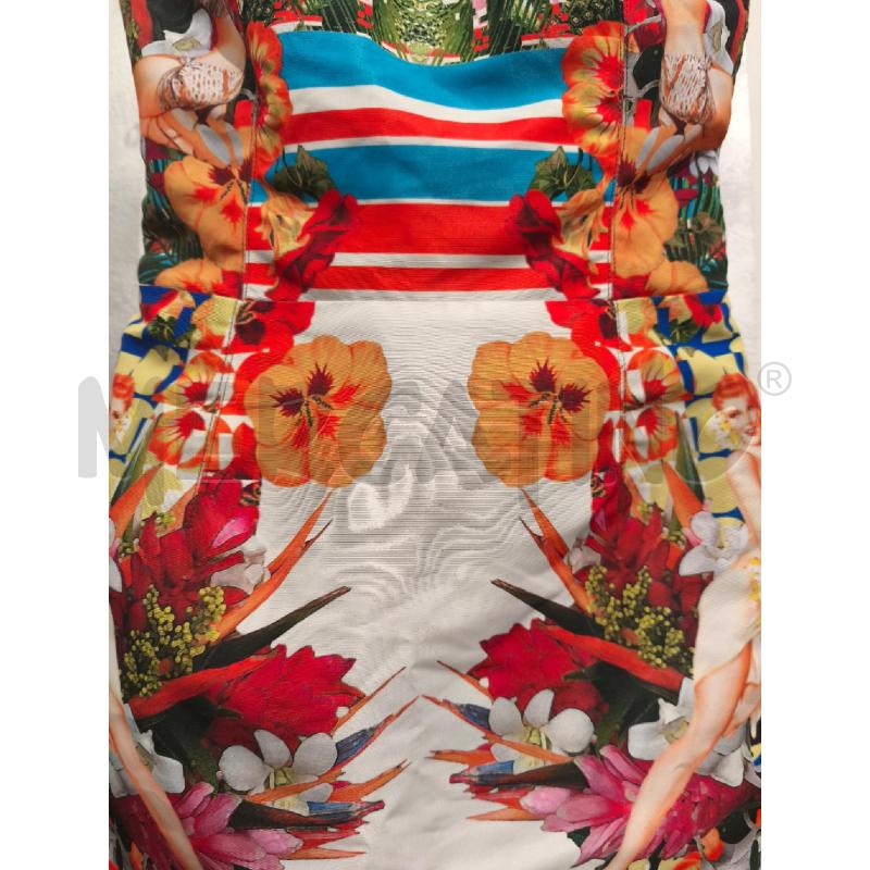 VESTITO DONNA PINKO A FASCIA FANTASIA TROPICAL | Mercatino dell'Usato Campobasso 3