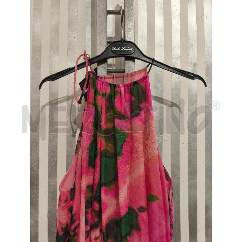 VESTITO DONNA PINKO FUXIA E VERDE | Mercatino dell'Usato Campobasso 2